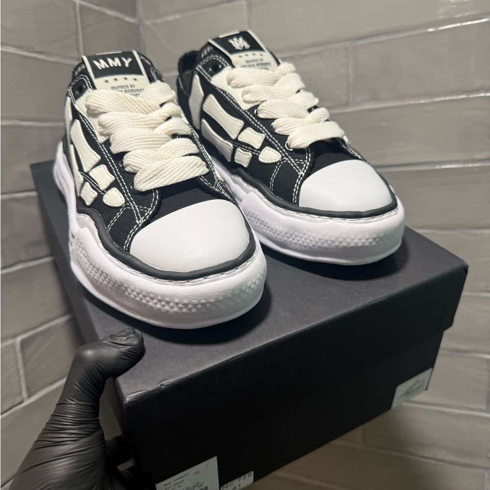 AMIRI MMY BONES X MIHARA BLACK AND WHITE